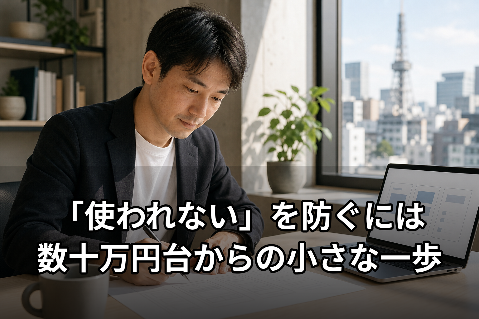 名古屋の社内システム開発|「使われないシステム」にしないために、最初にいくらかけるべきか