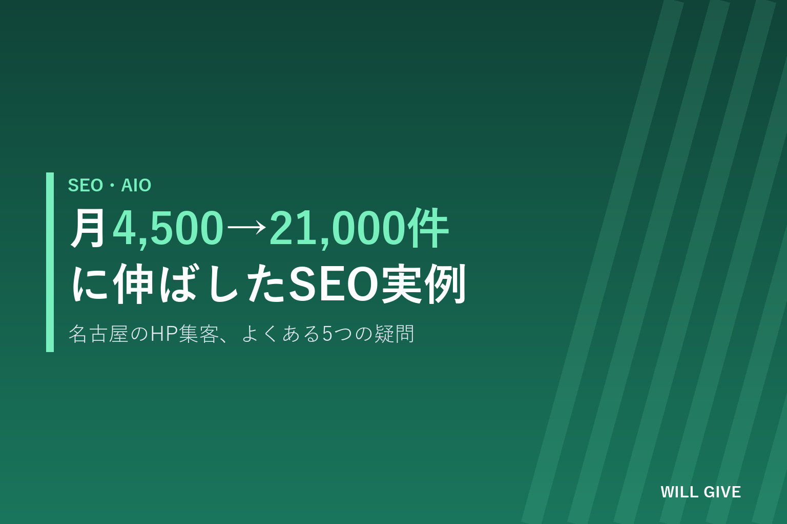 名古屋のホームページで集客できない理由|Q&Aで解く5つの疑問